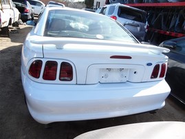 1996 FORD MUSTANG COUPE GT WHITE 4.6 AT F20097